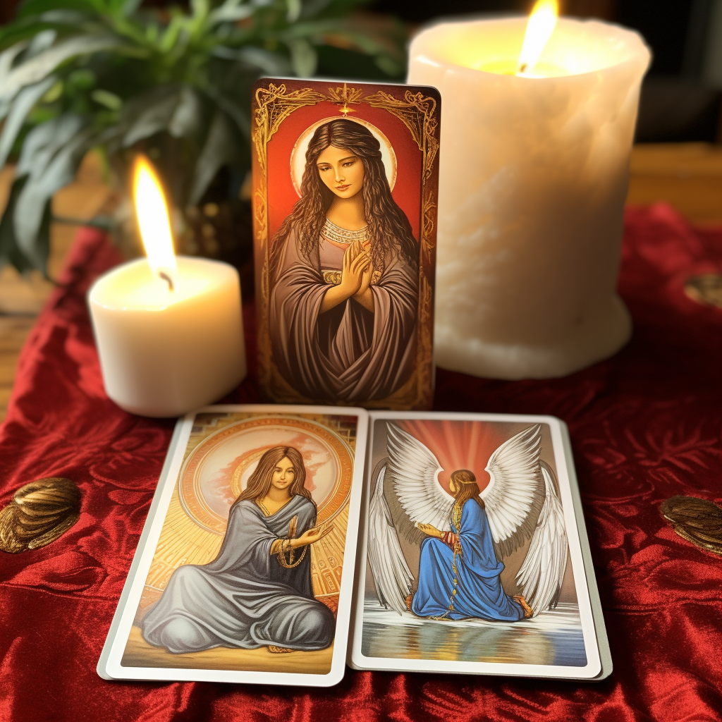 The difference between angel cards, tarot cards and oracle cards